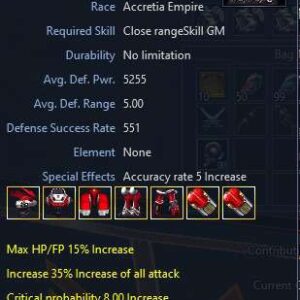 Combo DIDALOS[WARRIOR ACC]